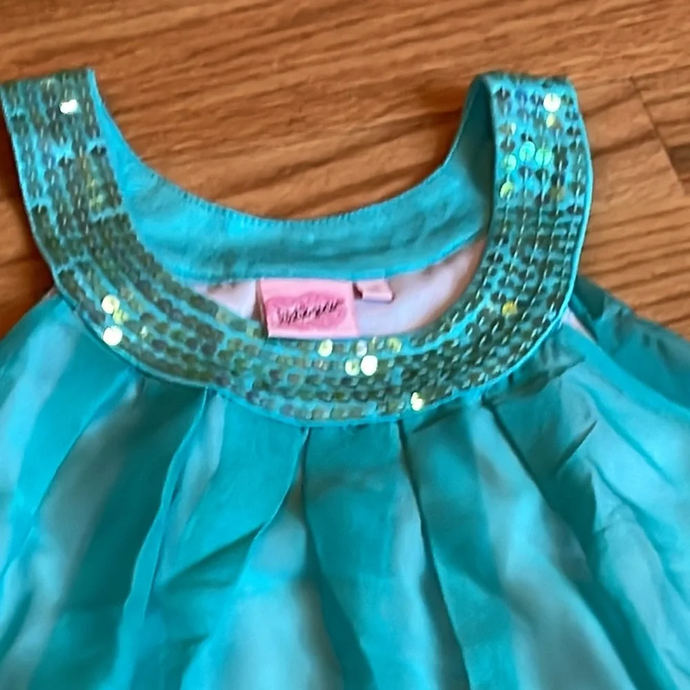 NWT- Lipstik Girls dress- size 14 and 12-lightweight and gorgeous! - Picture 2 of 4